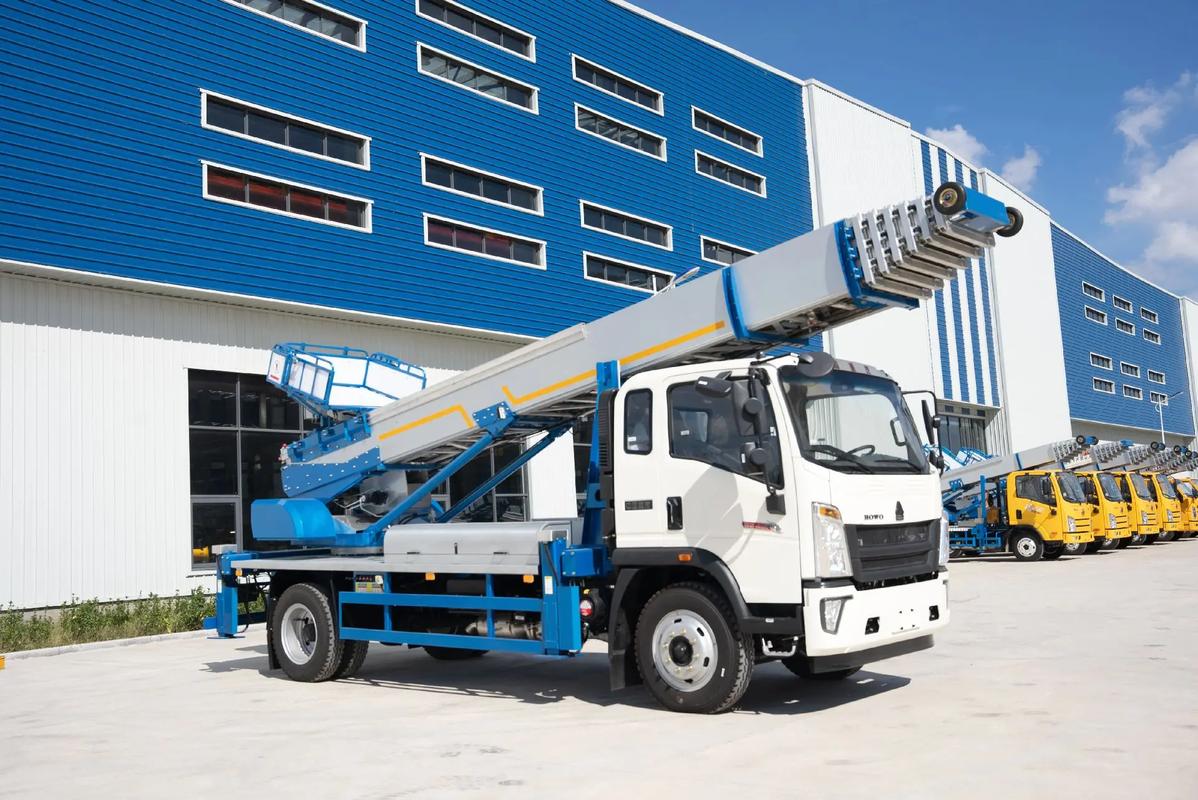 巫溪出租云梯车高空作业车 建筑垃圾搬运